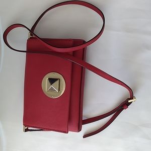 Kate Spade Red  Mini Crossbody Bag